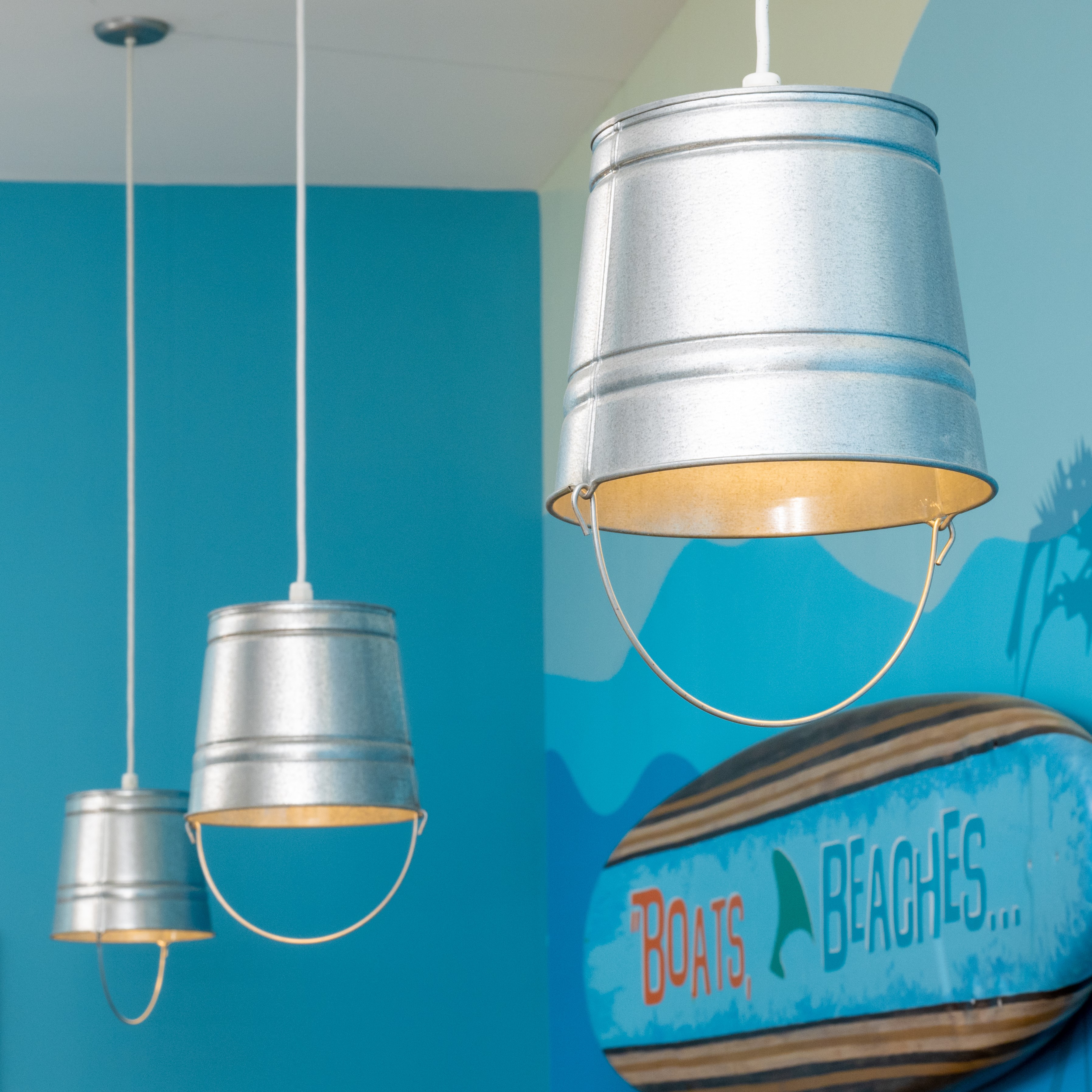 Bucket Pendant Light